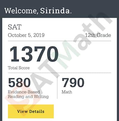 คอร์ส SAT Math Foundation Online - SATMath.co : ติว SAT Math ออนไลน์